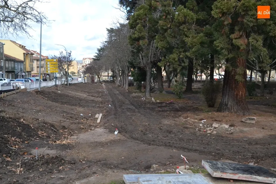 Foto 3 - Empieza a definirse la red de caminos del nuevo Parque de La Florida  