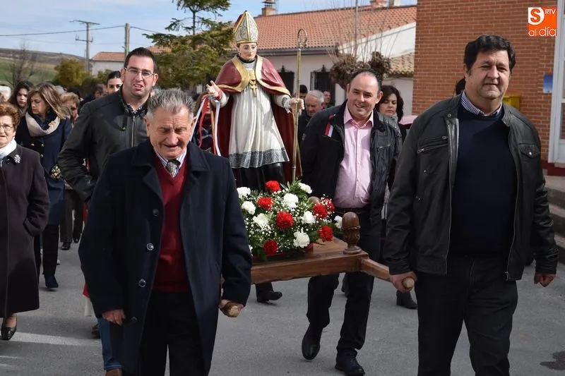 Procesión de San Blas en Garcihernández