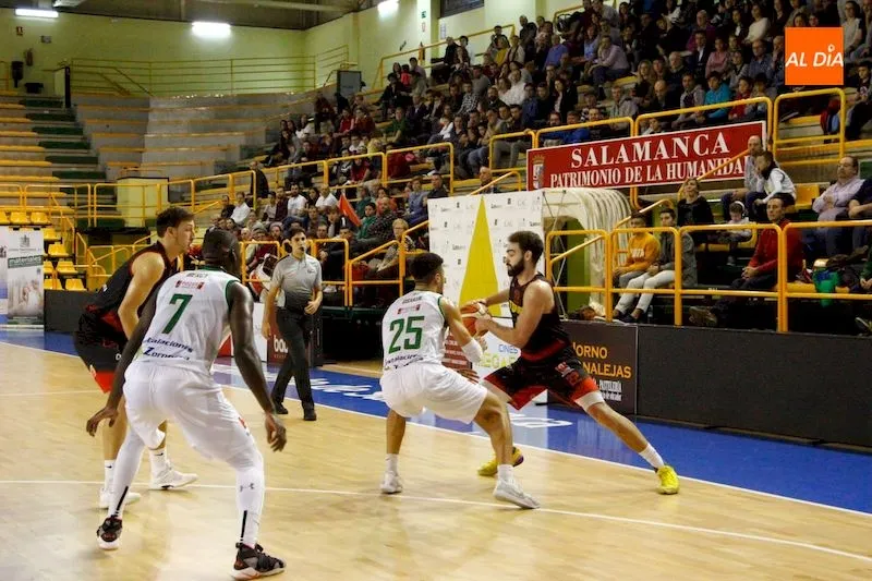 Ramón Rivas, con el CB Tormes