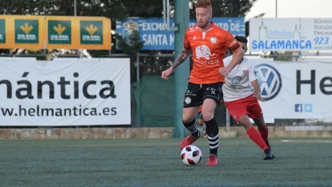 Peli, en un partido / @UnionistasCF