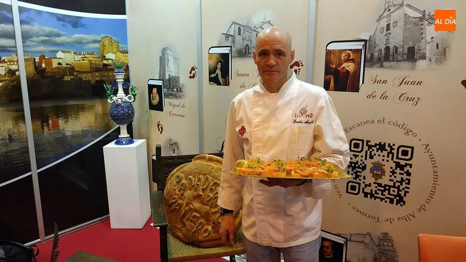 Foto 3 - El sabor de Alba de Tormes al alcance del p&uacute;blico en Fitur  