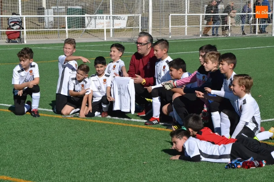 Foto 3 - El Benjam&iacute;n del Ciudad Rodrigo dedica a Julen su victoria ante Unionistas  