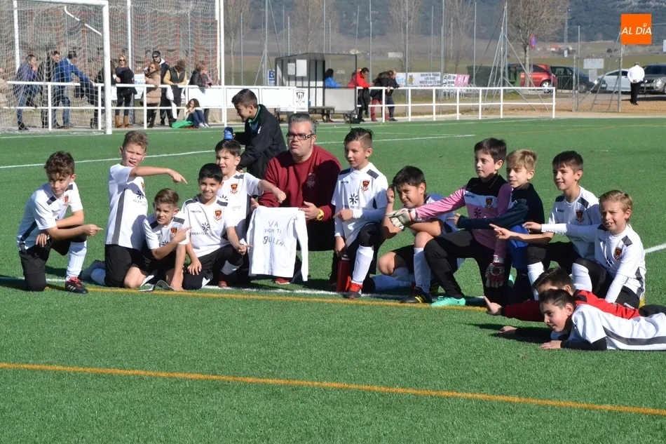 Foto 2 - El Benjam&iacute;n del Ciudad Rodrigo dedica a Julen su victoria ante Unionistas  