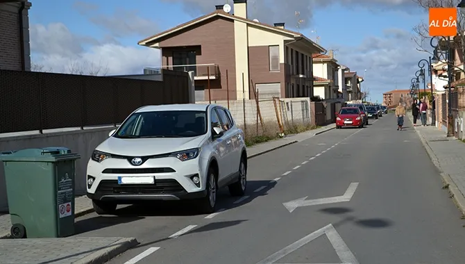 Los ladrones actuaban en la calle Peña de Francia en la tarde noche del sábado