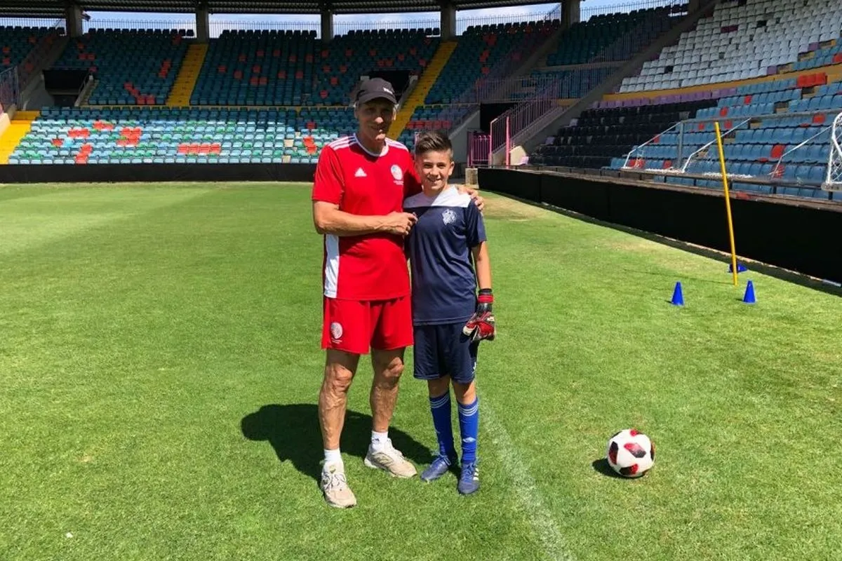 Ángel Lozano junto a Gonzalo Castillo