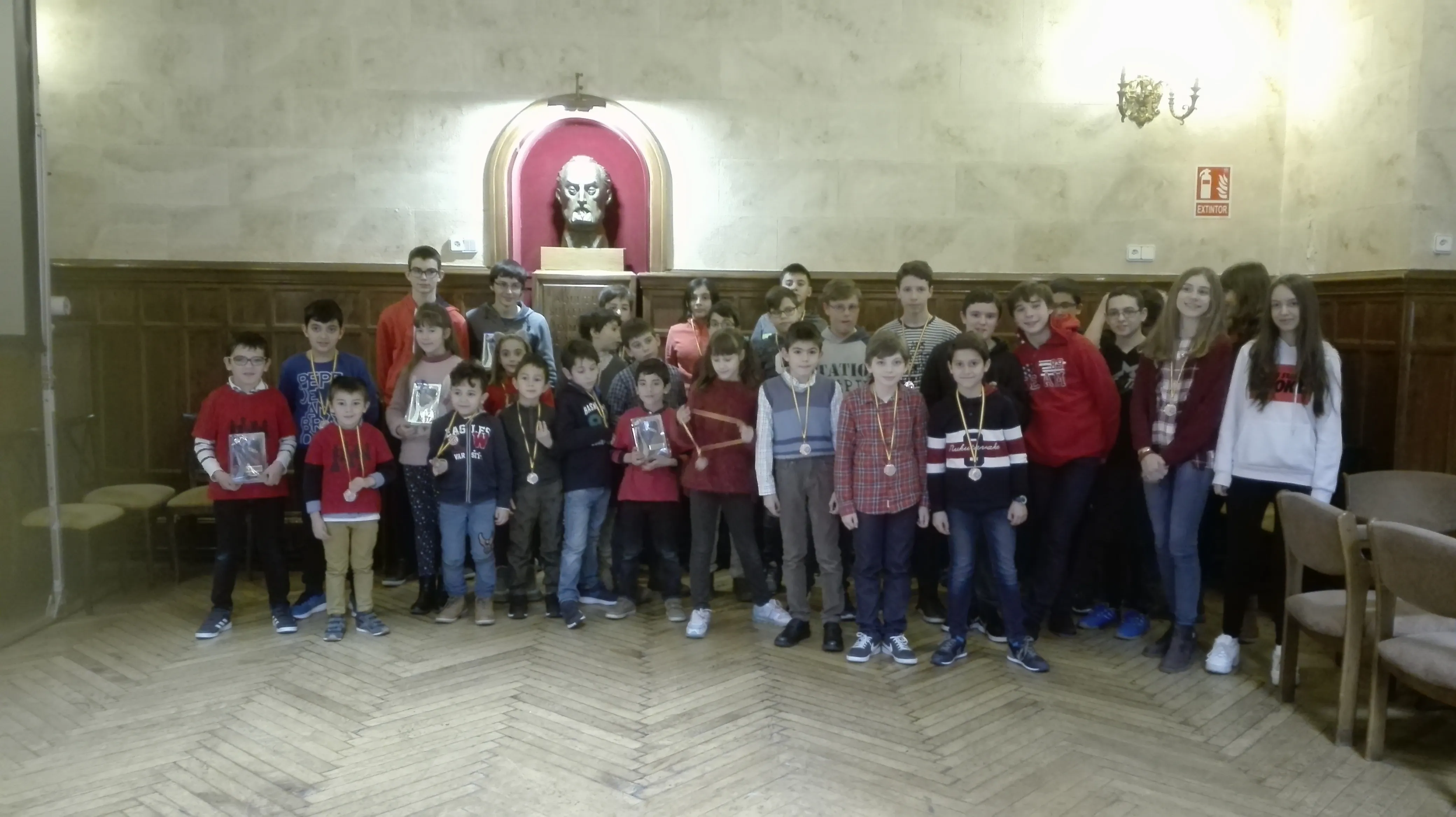 Participantes en los Campeonatos Provinciales por Edades