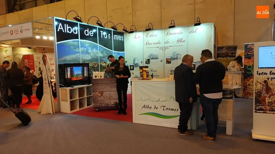 Stand de Alba de Tormes en Fitur