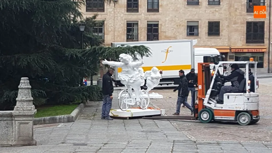 Foto 2 - Salamanca exhibe ya las primeras obras del artista chino Xu Hongfei&nbsp;