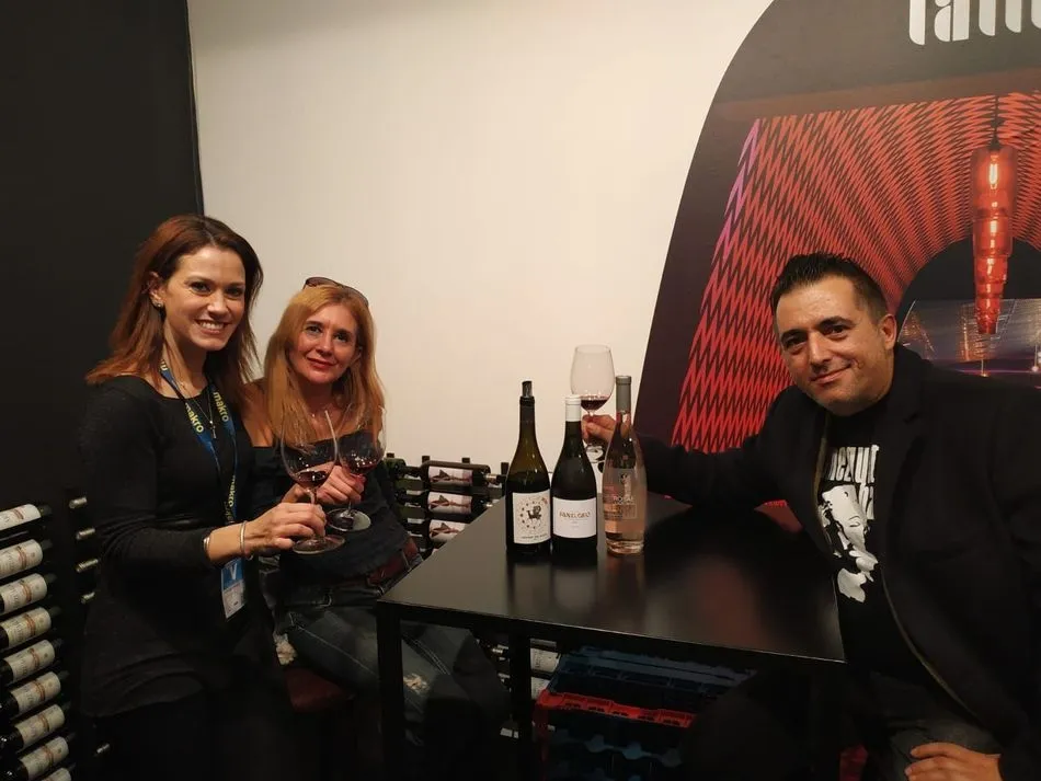 Cesar, Merche y Eva en Madrid Fusión