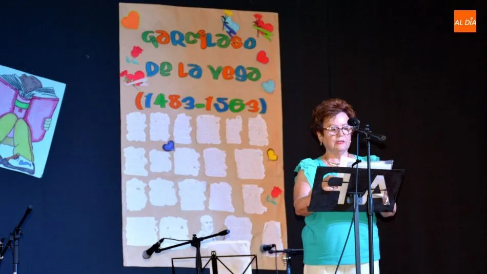 Teruqui Robledo en la presentación de la gala del Certamen de la edición del 2018 / E. Corredera