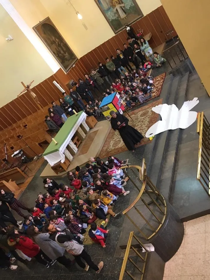 Foto 5 - Alumnos y docentes del colegio San Agust&iacute;n coinciden en que &lsquo;la paz es el camino&rdquo;
