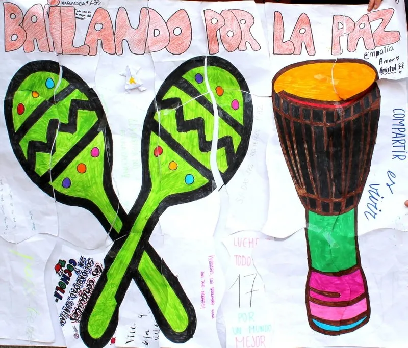 Foto 3 - &lsquo;A ritmo del Congo&rsquo; para celebrar el‭ ‬D&iacute;a‭ ‬Escolar de la Paz