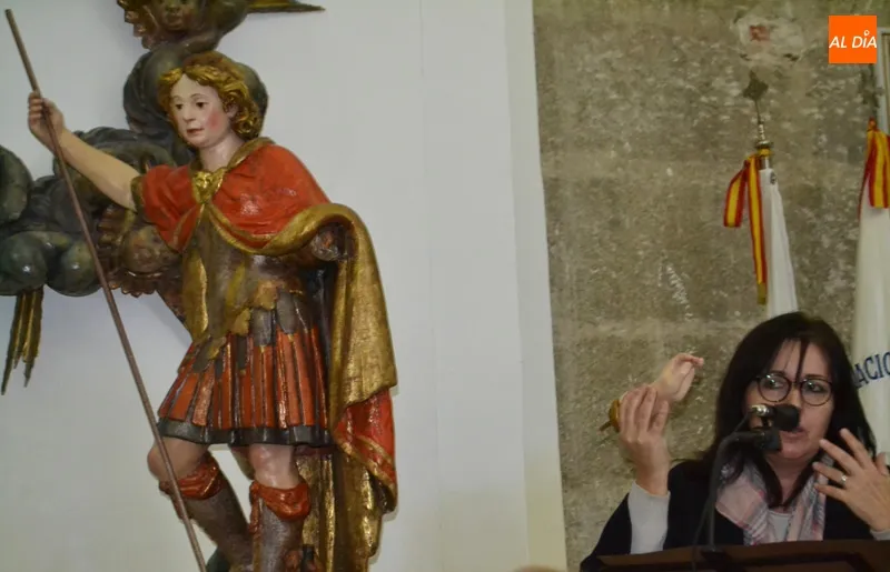 Foto 5 - La imagen de San Miguel Arc&aacute;ngel vuelve a Pe&ntilde;aranda tras su restauraci&oacute;n  