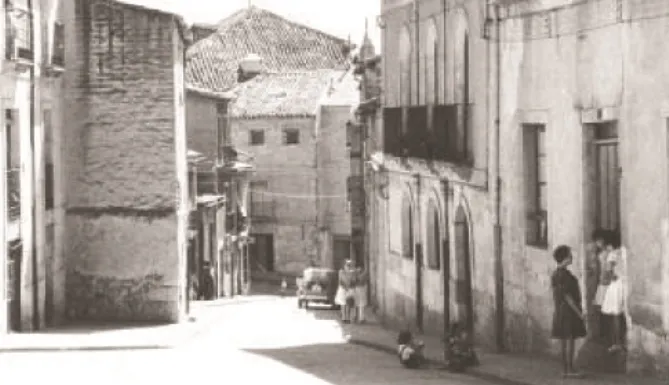 La calle de la Veracruz, el corazón de la antigua judería