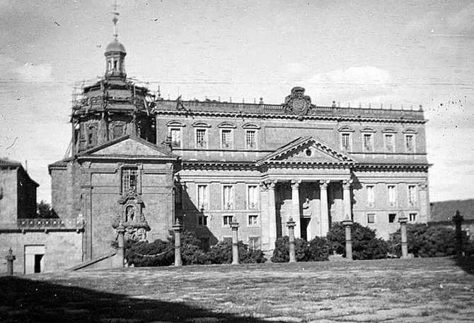 La iglesia de San Sebastián, a finales del XIX