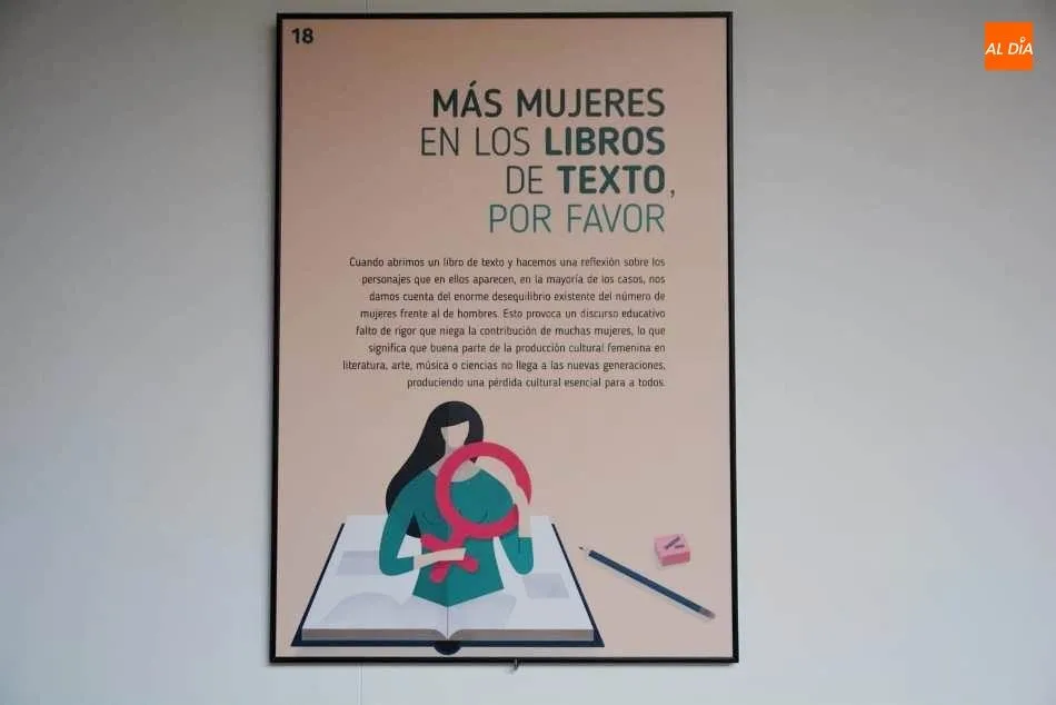 Foto 9 - Una exposici&oacute;n en la Casa de las Conchas anima a las ni&ntilde;as a realizar carreras...
