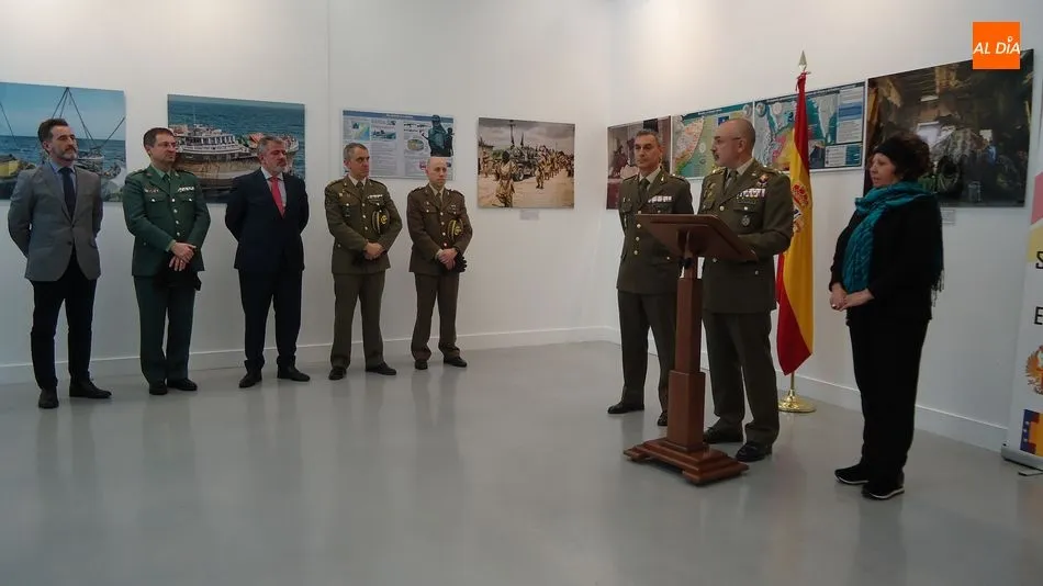 Inauguración de la exposición Misión Atalanta en el Centro Municipal El Charro