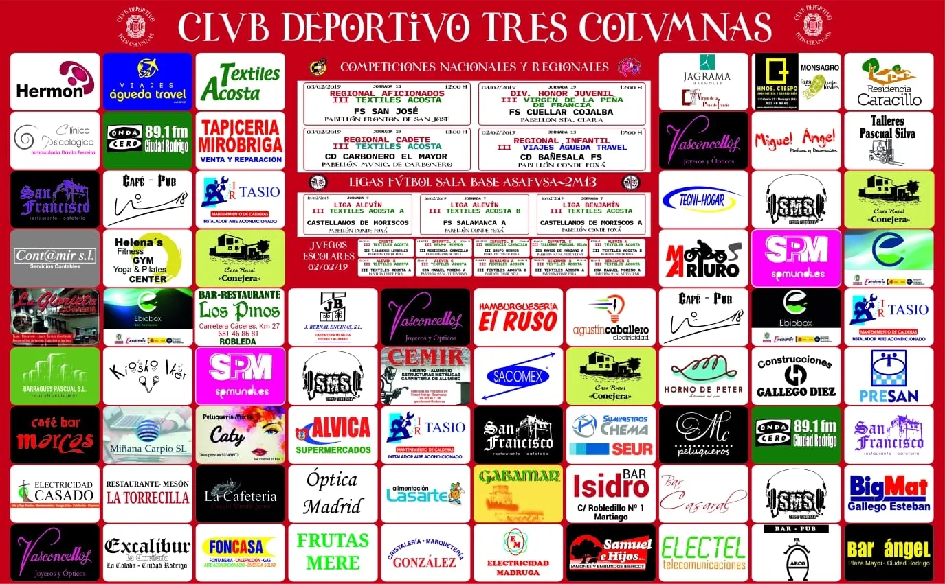 [AGENDA 1-3 FEB] Derbys capitalinos para los seniors de III Columnas y Ciudad Rodrigo CF  