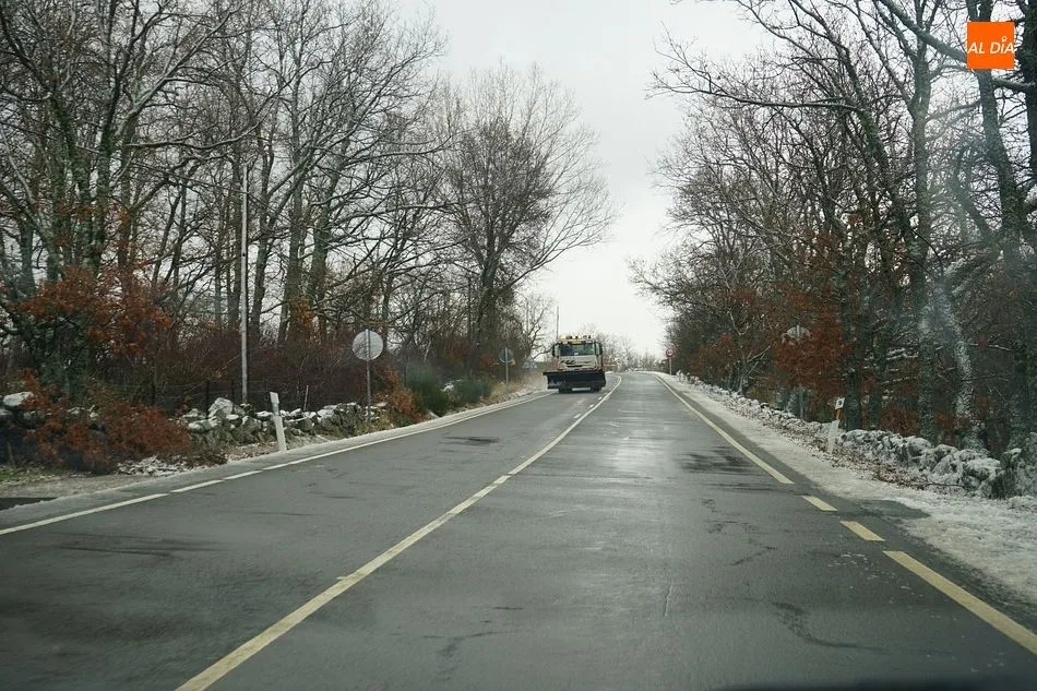 Foto 3 - La nieve se deja ver en el sur de la provincia de Salamanca