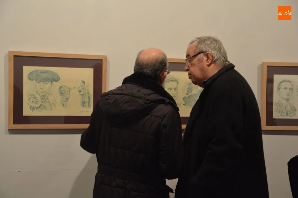Foto 8 - El Casino acoge la muestra de dibujos sobre tauromaquia de Miguel &Aacute;ngel Soria