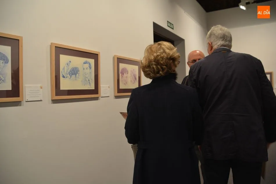 Foto 6 - El Casino acoge la muestra de dibujos sobre tauromaquia de Miguel &Aacute;ngel Soria