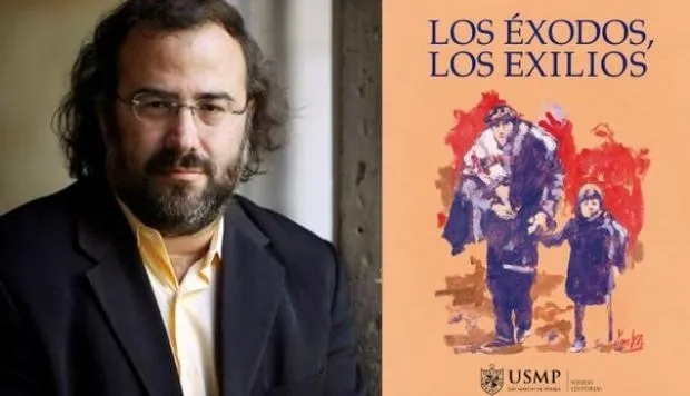 Pérez Alencart y la portada de su libro