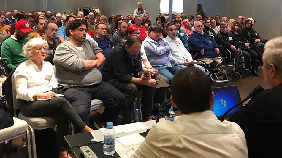 Imagen de uno de los últimos encuentros de la Asociación de Víctimas de la Talidomida