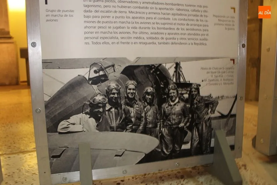 Foto 2 - Los salmantinos que surcaron el cielo con los aviadores republicanos