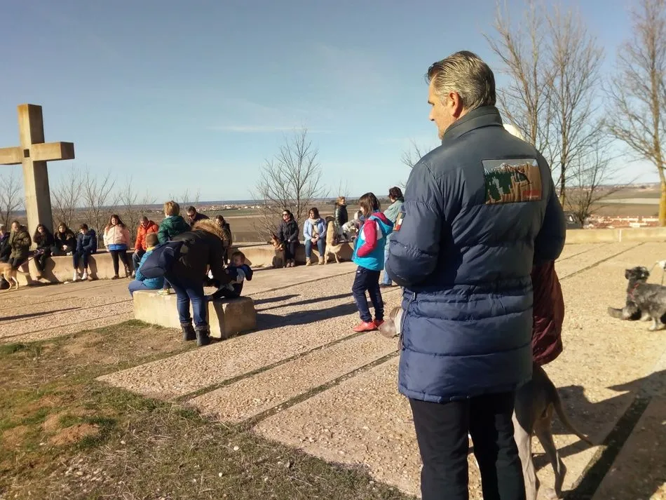 Foto 2 - Primera jornada en Villares de la Reina de socializaci&oacute;n, paseo y educaci&oacute;n canina  