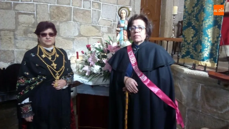 Foto 6 - Las mujeres de Sobradillo contin&uacute;an hoy la fiesta de Santa &Aacute;gueda