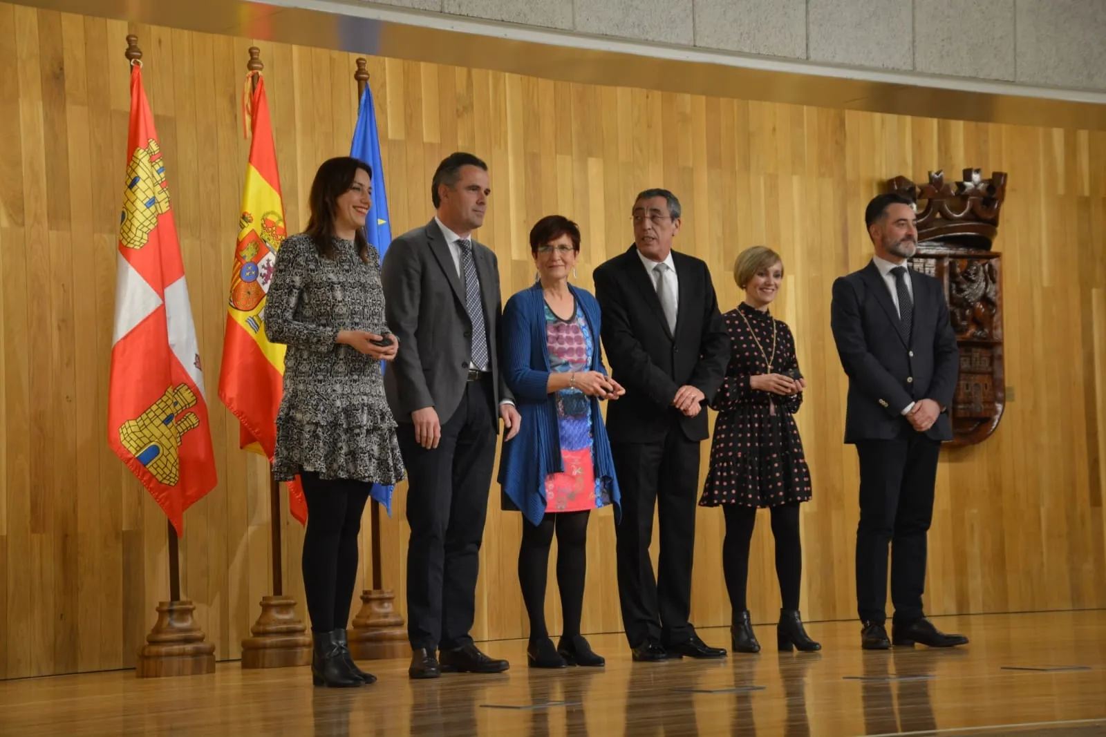 Bienvenido Mena ha presido el acto de entrega de distinciones. Foto: Lydia González