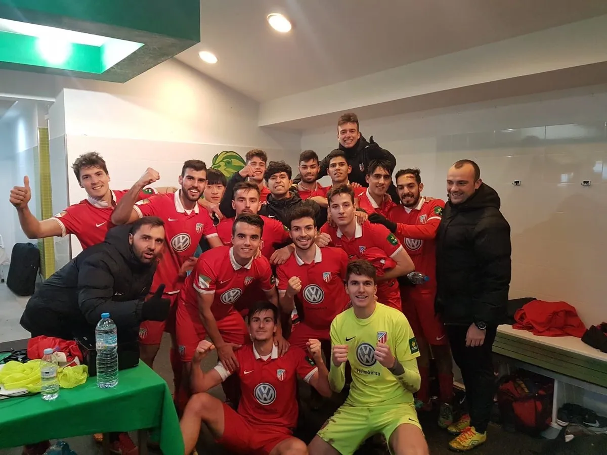 Los jugadores del Santa Marta festejan un triunfo