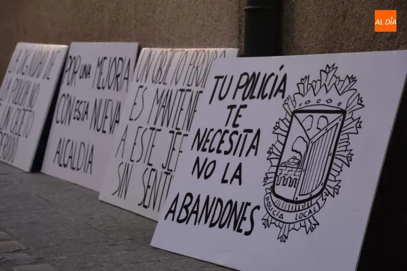Foto 3 - Los agentes de la Polic&iacute;a Local vuelven a las protestas