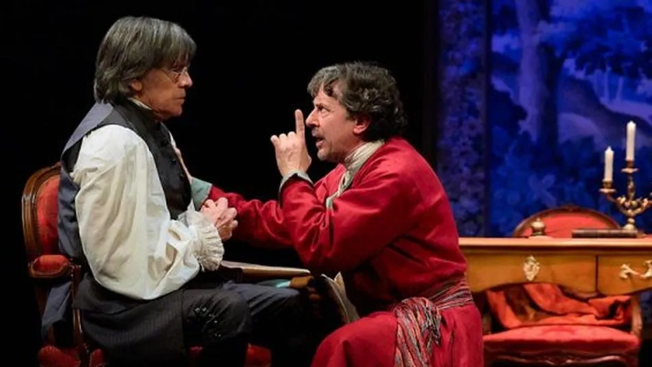 Josep María Flotats y Pere Ponce durante una actuación / Foto de Teatre Barcelona