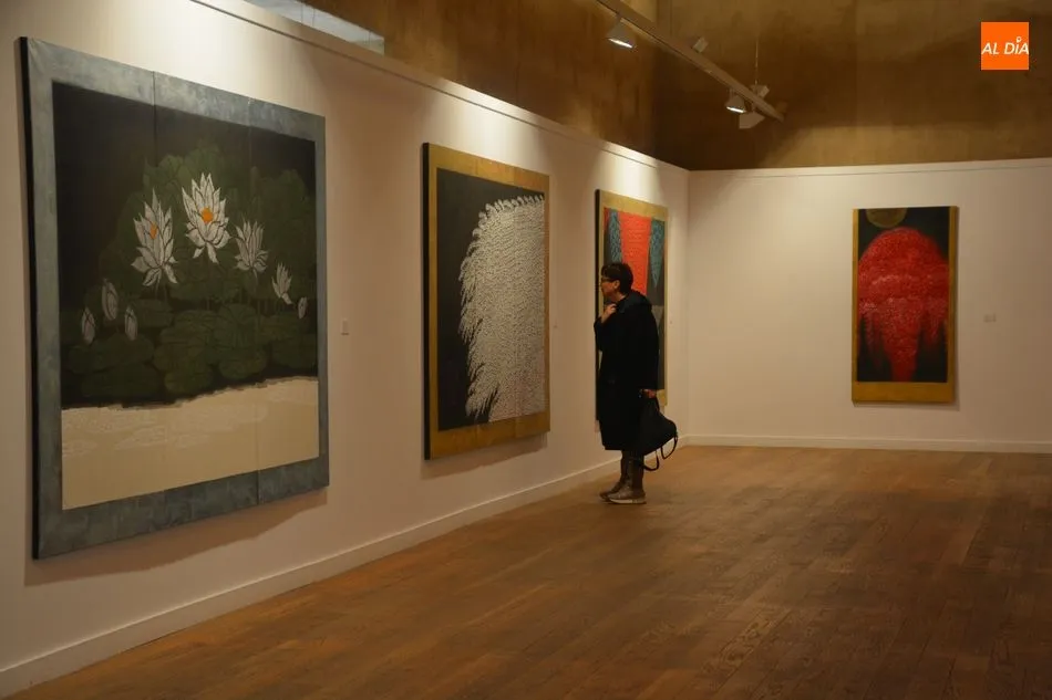 Foto 4 - Hiromitsu Kat&oacute; muestra la belleza del cerezo en una exposici&oacute;n en el Centro Cultural...