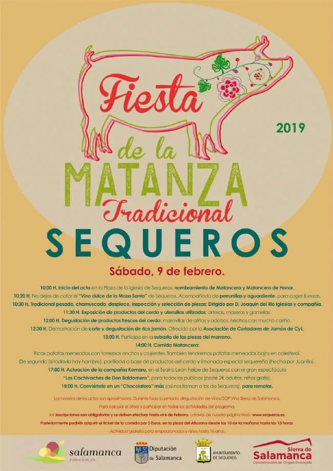 Foto 2 - Todo listo en Sequeros para una nueva matanza t&iacute;pica