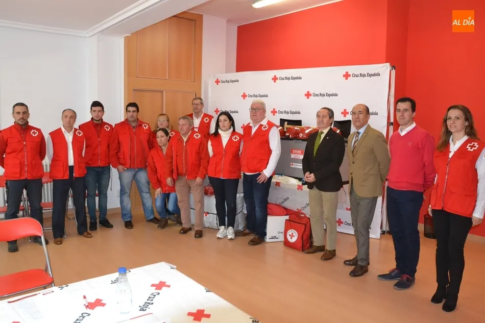 Foto 2 - Cruz Roja configura un equipo de 15 voluntarios para actuar en cat&aacute;strofes y emergencias  