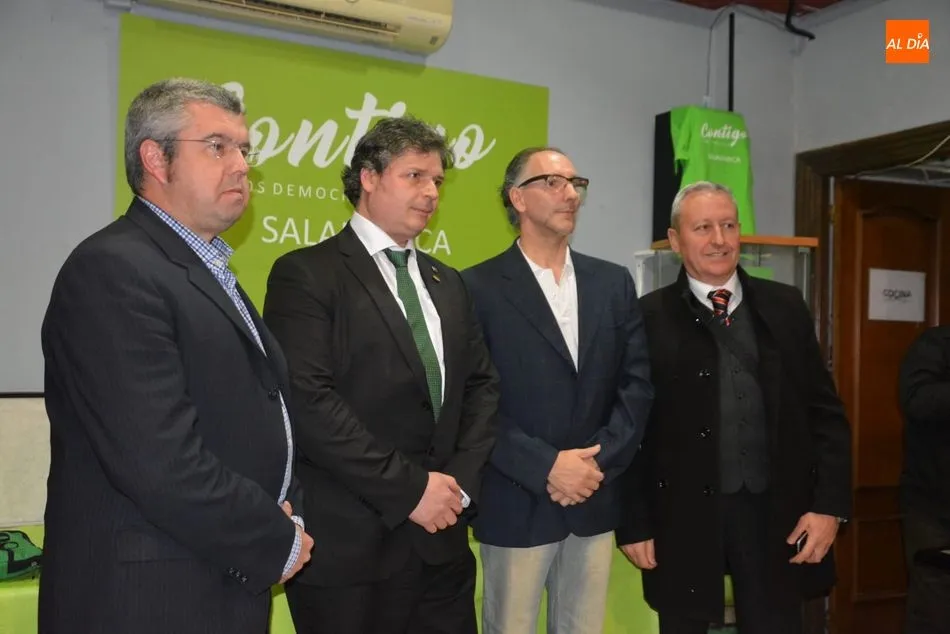 Foto 2 - Contigo Somos Democracia presenta en un acto p&uacute;blico su programa para Salamanca