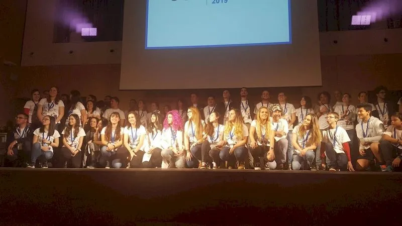 Participantes en la First Lego League