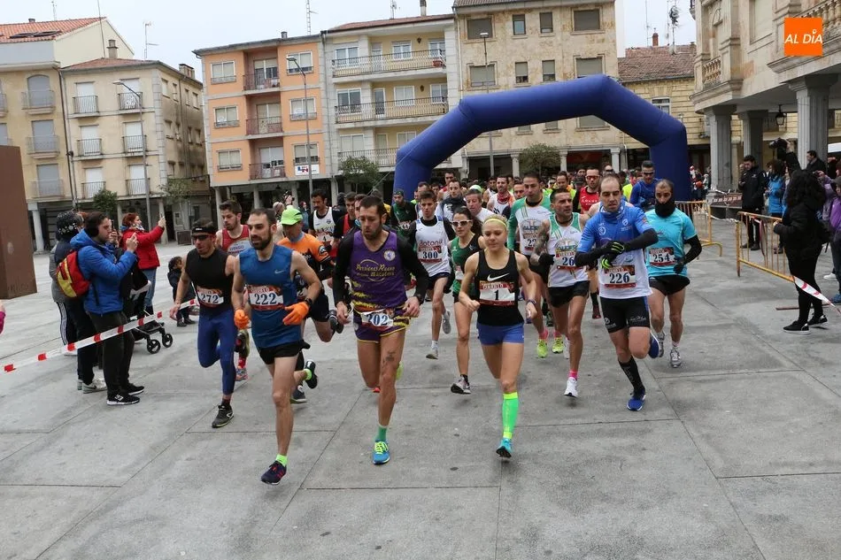 La salida se produjo en la Plaza Mayor de Guijuelo
