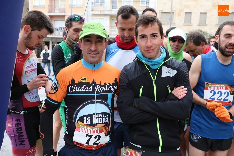 Foto 5 - Cuatro atletas mirobrigenses suben al podio en la Media Marat&oacute;n de Guijuelo  