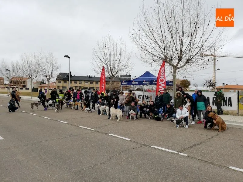 Participantes en la jornada perruna