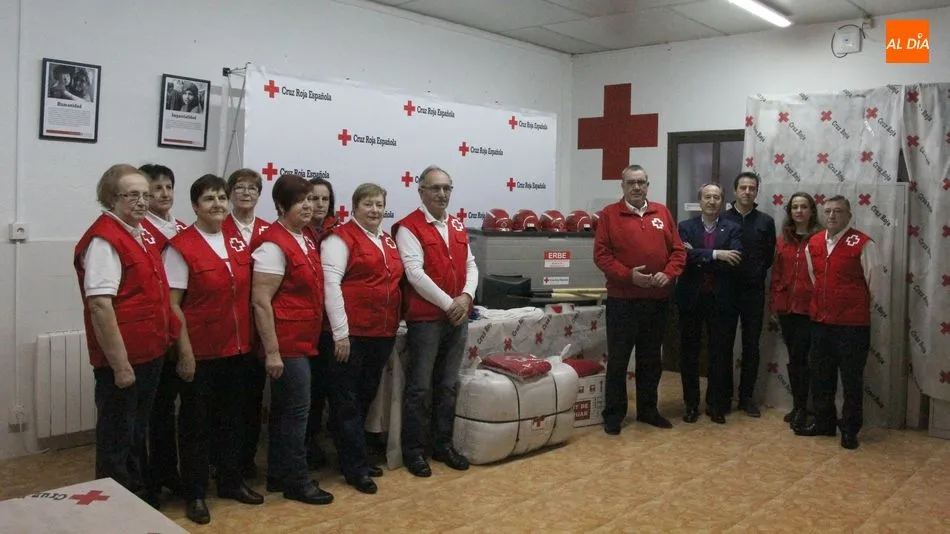 Cruz Roja presenta el equipo de Respuesta Básica en Emergencias de Vitigudino  
