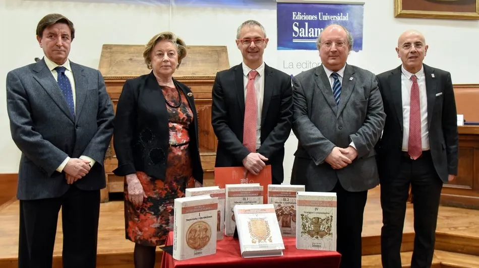 Foto 4 - 'Historia de la Universidad de Salamanca', una obra clave para la ense&ntilde;anza superior de habla...