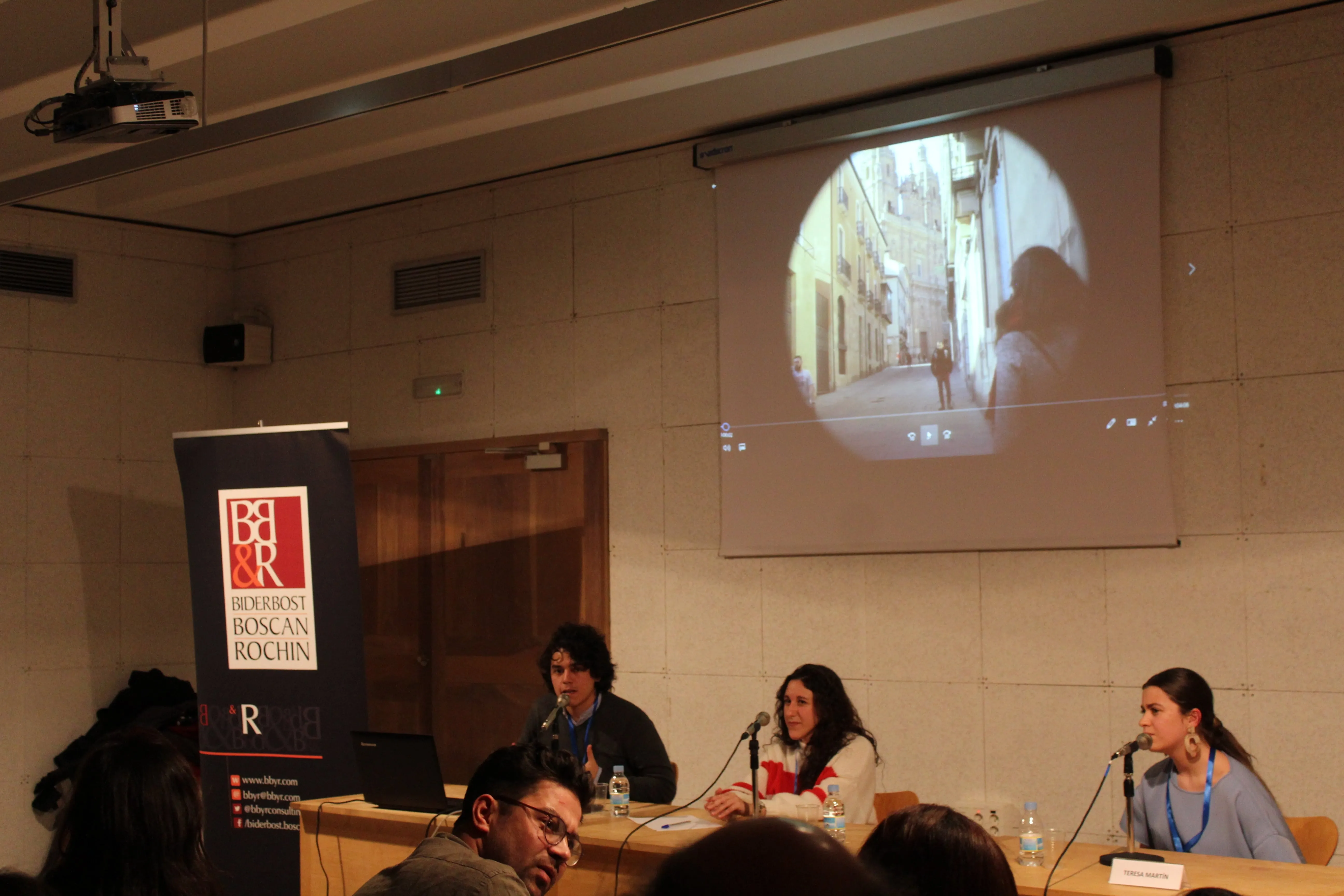 Foto 4 - Satisfacci&oacute;n entre los promotores del &lsquo;European Migration Film Festival&rsquo;
