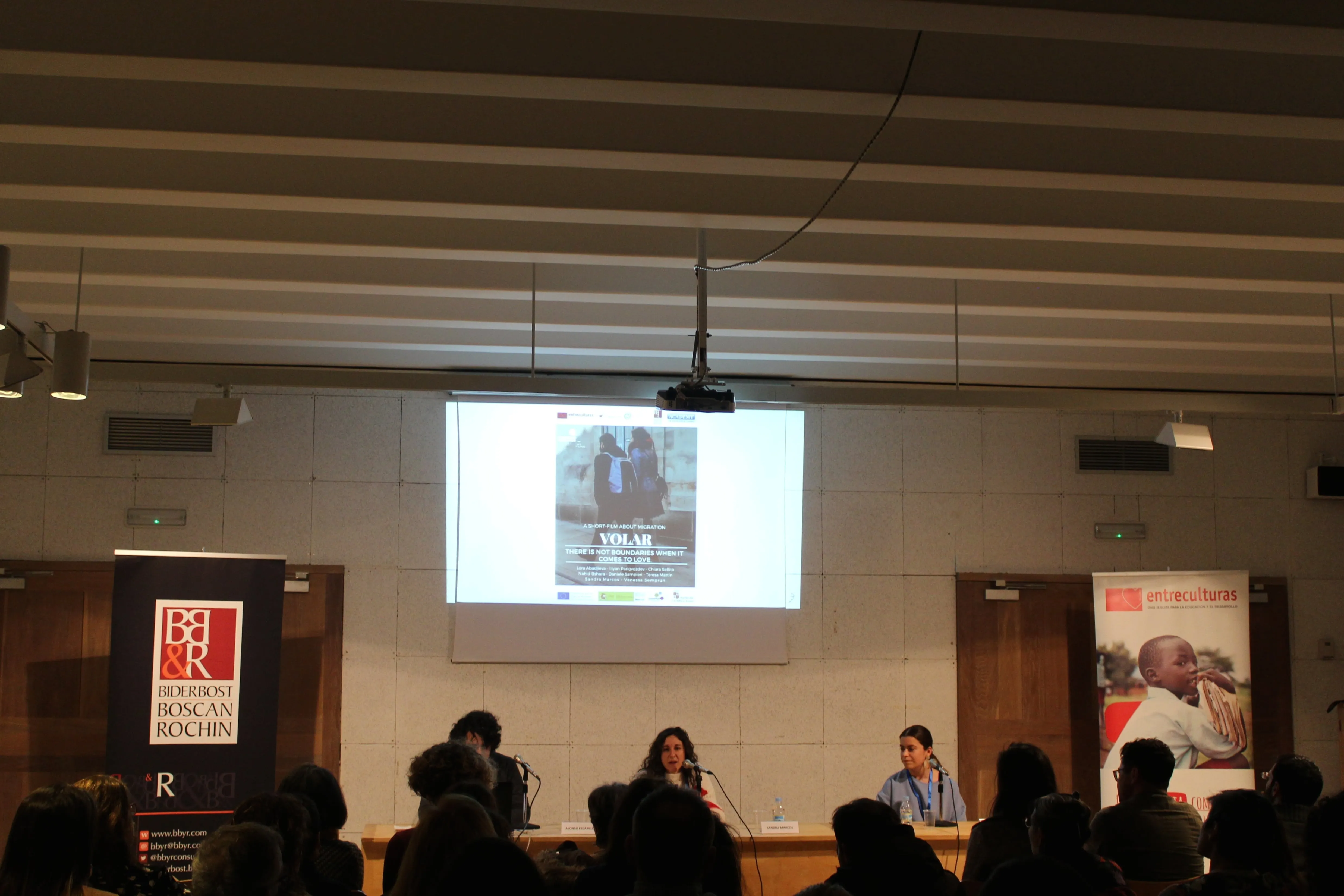 Foto 2 - Satisfacci&oacute;n entre los promotores del &lsquo;European Migration Film Festival&rsquo;