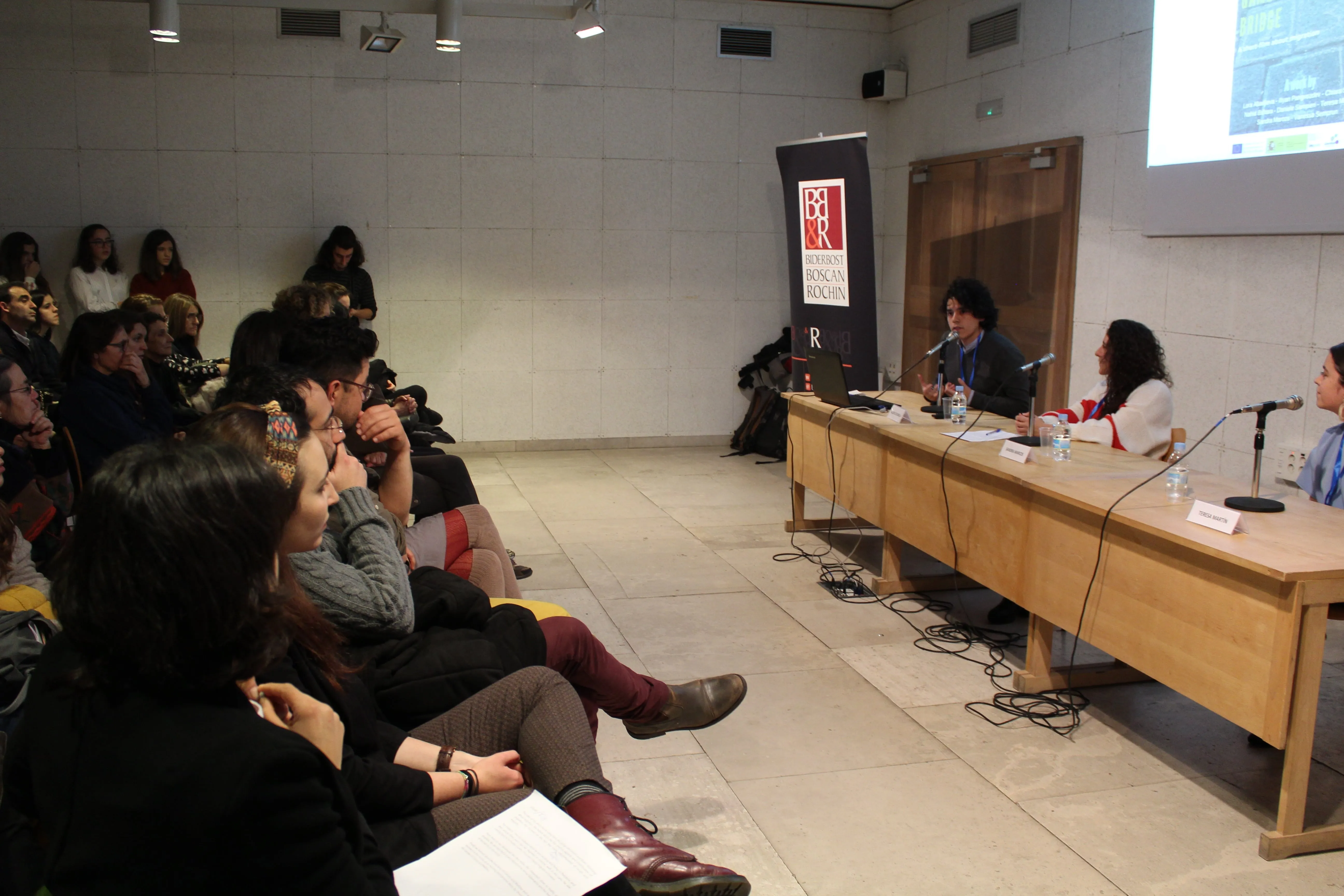 Foto 3 - Satisfacci&oacute;n entre los promotores del &lsquo;European Migration Film Festival&rsquo;