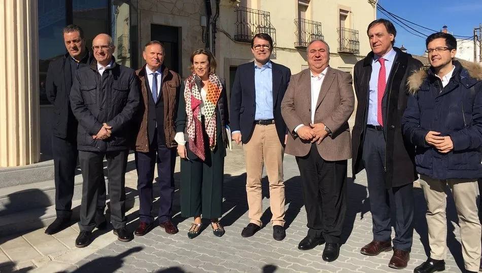 Reunión de los Grupos de Acción Local en Calzada de Valdunciel organizada por el PP