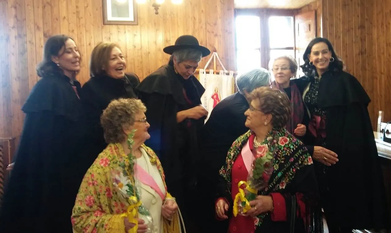 Las Águedas guinaldesas se van de fiesta  