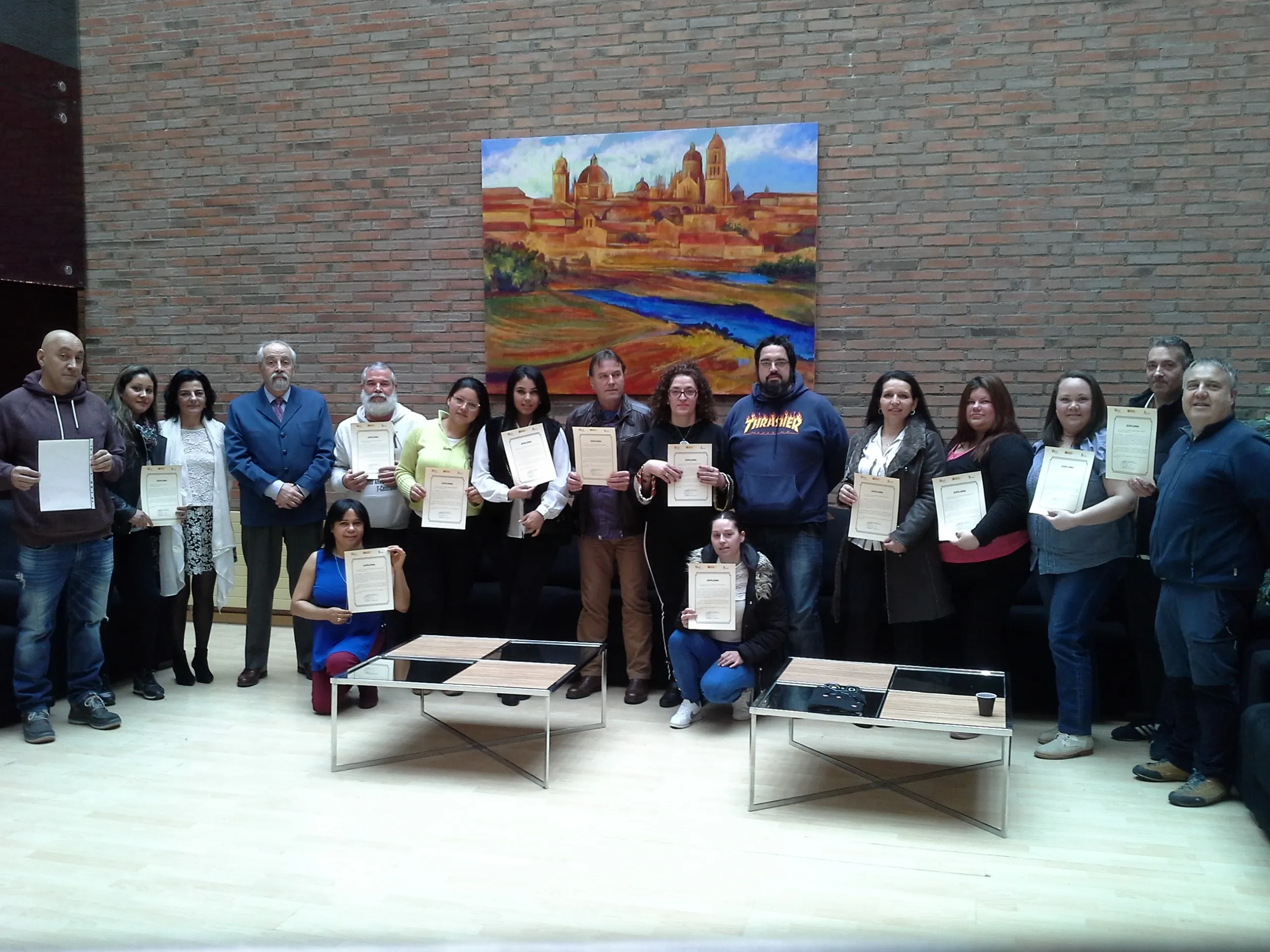 Clausura del curso Competencias lingüísticas y matemáticas de nivel II’